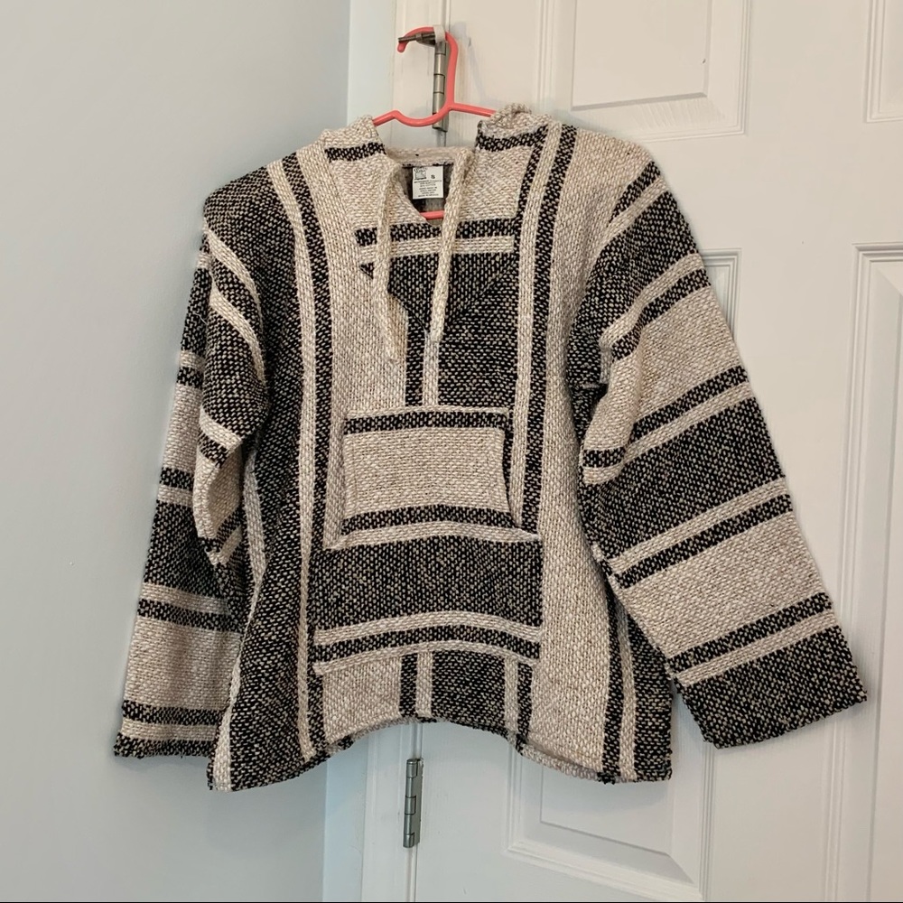Authentic Mexican Baja Hoodie - worn once!